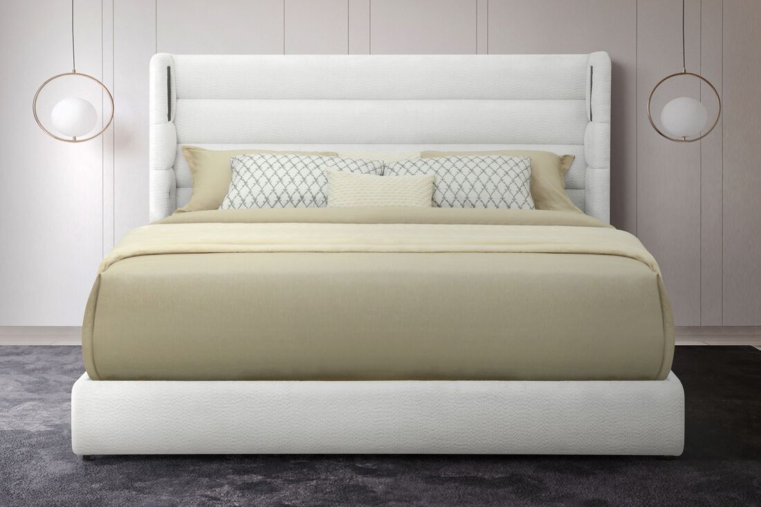 Hero Platform Bed (White)