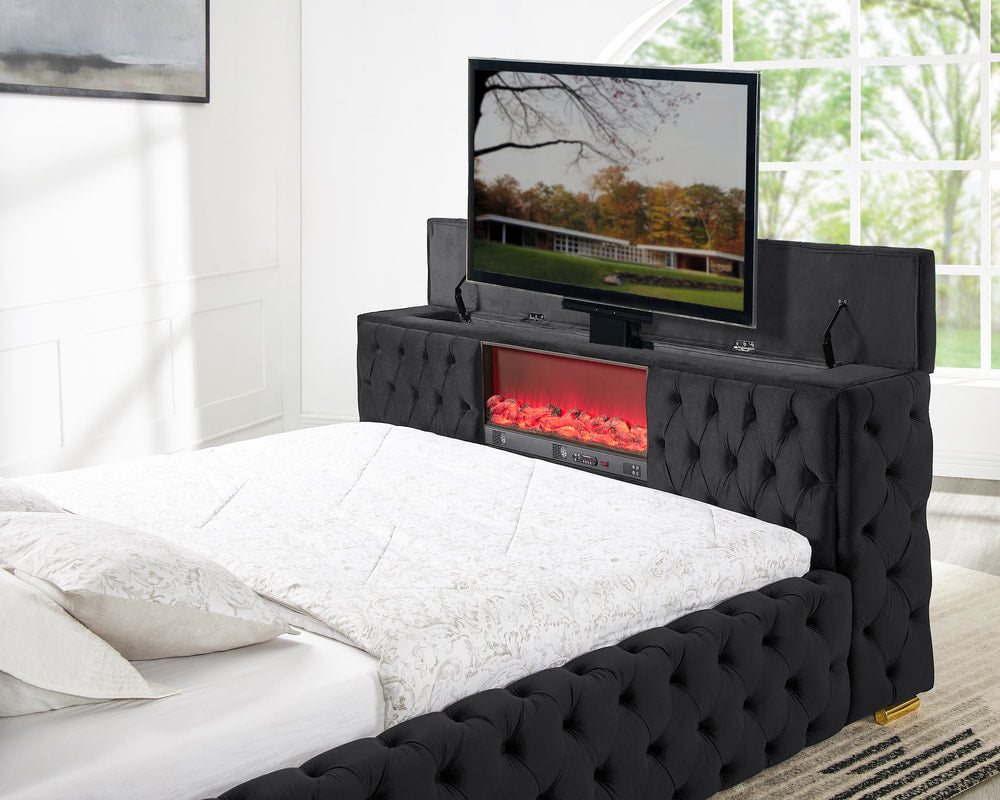 Future Platform Bed (Black)