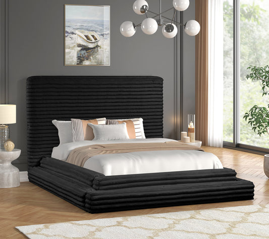 Mariah Platform Bed (Black)