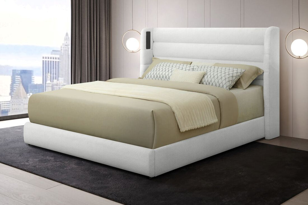 Hero Platform Bed (White)