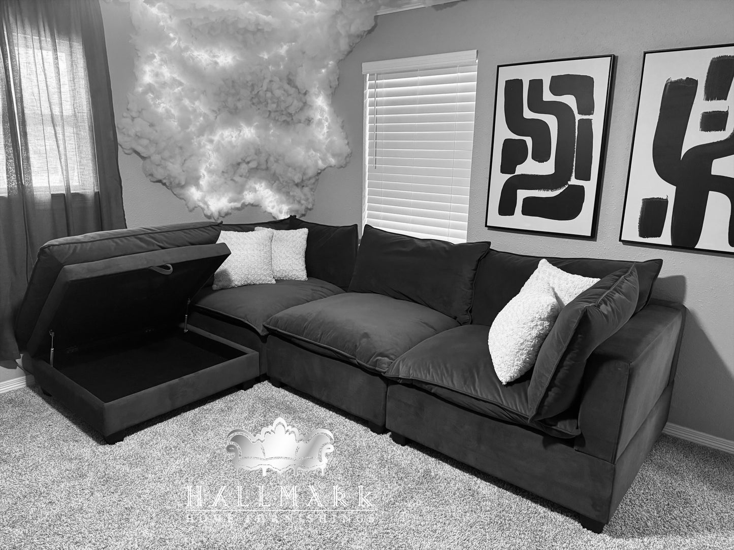 Olive Velvet Kova Cloud (Partial Payment)