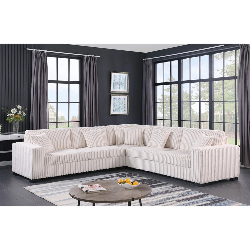 Comfy II Sectional (Cream)