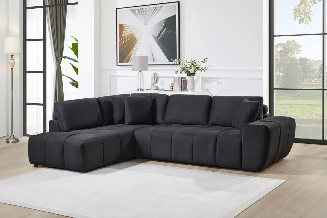 Uptown Sectional (Black)