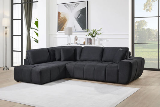 Uptown Sectional (Black)