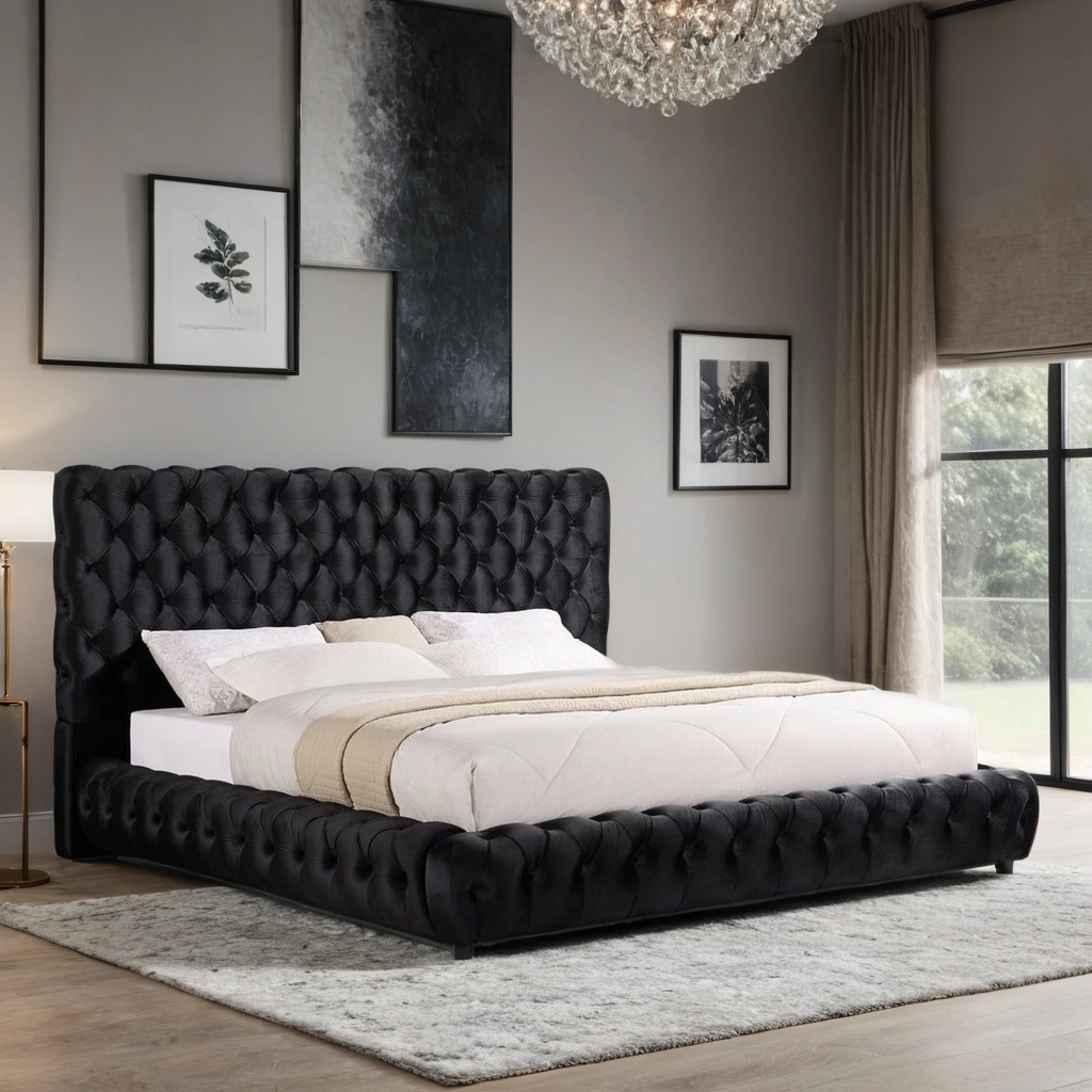 Dream Platform Bed (Black)
