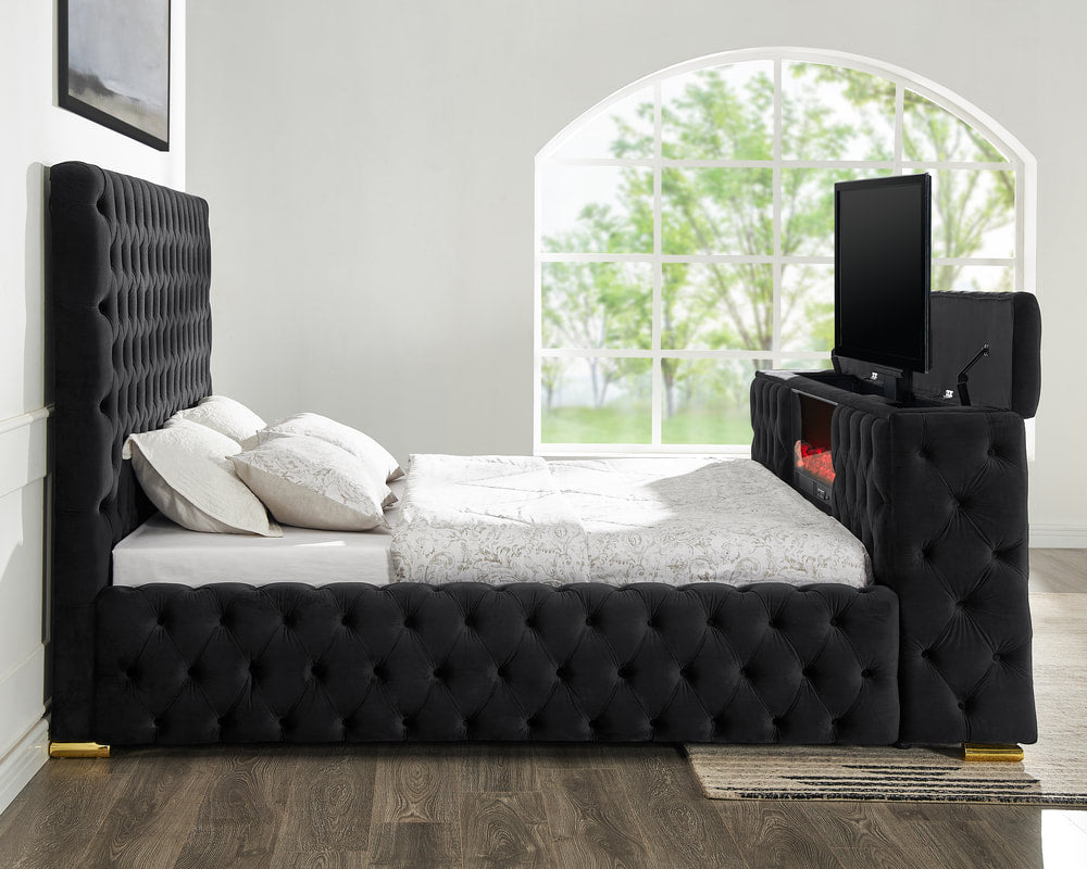 Future Platform Bed (Black)