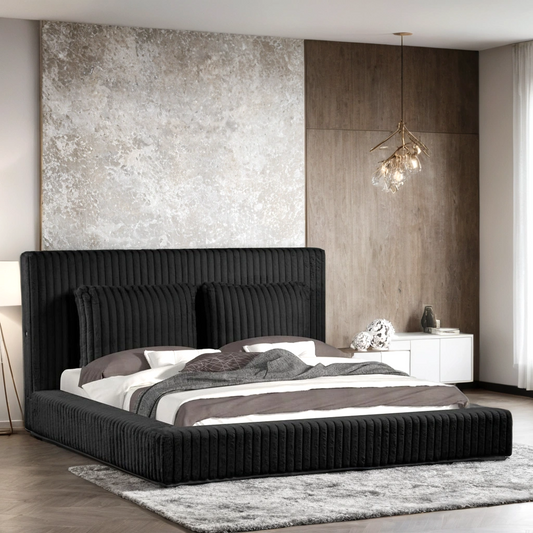Lauren Platform Bed (Black)