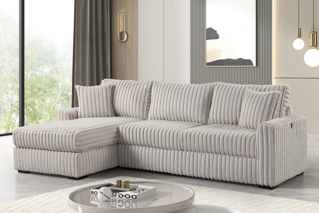 SOL Reversible Sectional (Sandstone)