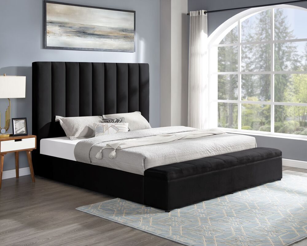 Valencia Platform Bed (Black)